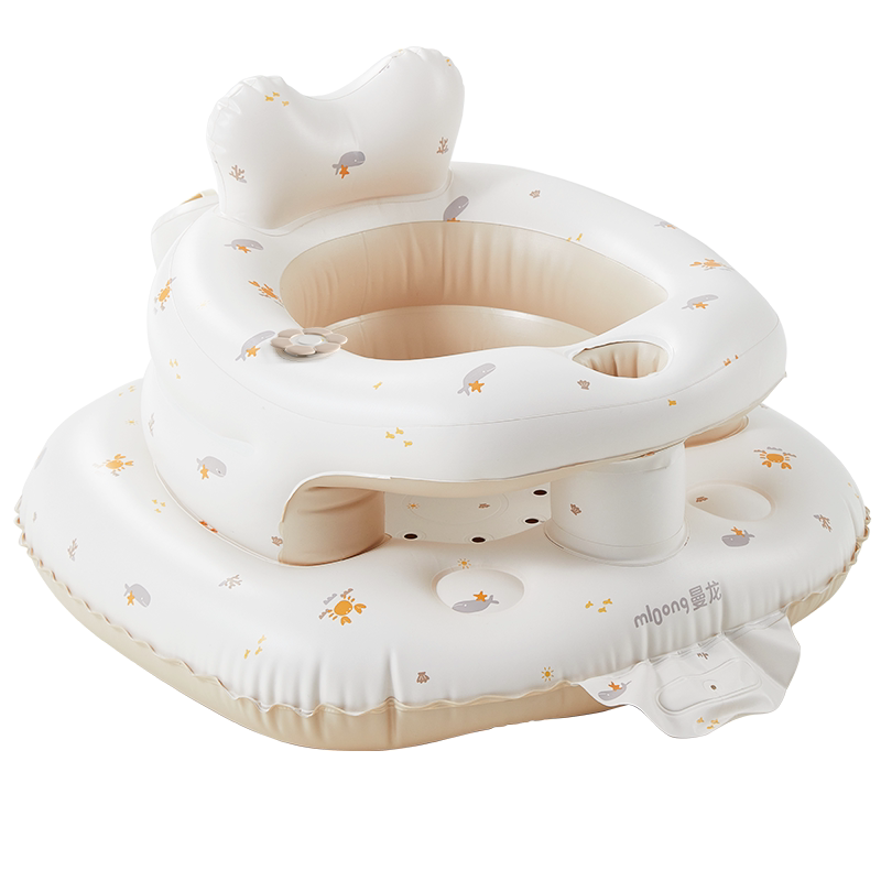 Manlong baby inflatable learning chair dining chair