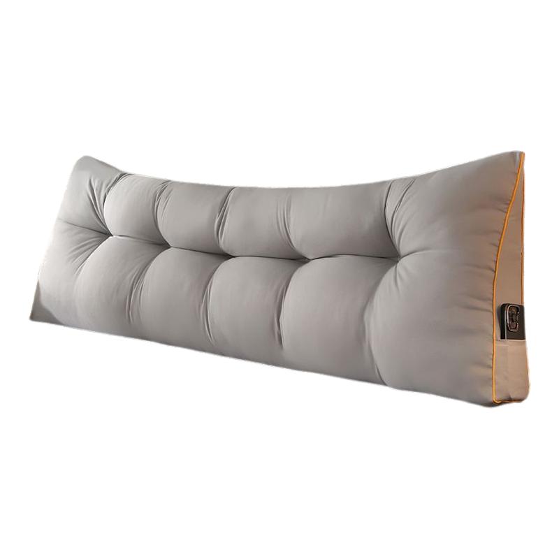 Bedside pillow, bedroom bed cushion, elevated tatami, large backrest, triangle student dormitory anti-collision waist pillow