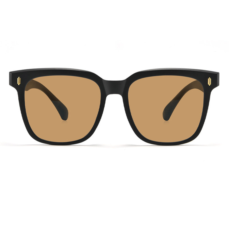 Customized myopia sunglasses polarized square large frame