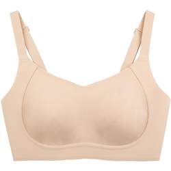 ubras big breasts show small side close breast support comfortable breathable skin-friendly back hook bra seamless bra underwear women