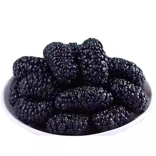 黑桑葚干野大颗粒生桑椹泡水泡茶特桑葚子级新货原产新疆特产果