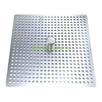 Stainless steel square drain floor drain filter kitchen bathroom supplies floor drain anti-hair and anti-clogging filter