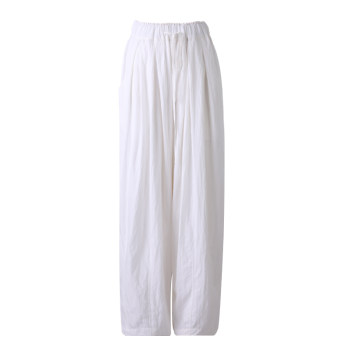 Mogas summer cool pants lazy drape pants yamamoto
