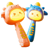 Childrens singing machine Bluetooth small microphone audio educational early education microphone multi-functional girl baby music toy