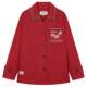 TeenieWeenie ຫມີ Jacket ແມ່ຍິງ Summer Retro ງ່າຍດາຍ Pastoral embroidered Lapel ຄົນອັບເດດ: ເທິງ