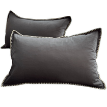 Pure cotton pillowcases a pair of pure cotton washed cotton pillowcases 48×74 single pillow core liner household pillowcase for men