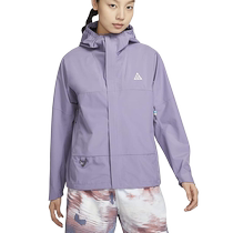 nike Nike ACG womens summer new outdoor windproof and water-repellent hooded purple jacket DV9523-509