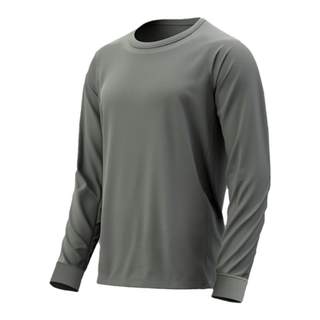 正品长袖体能服男秋冬体能训练服户外速干耐磨圆领衫运动上衣T恤