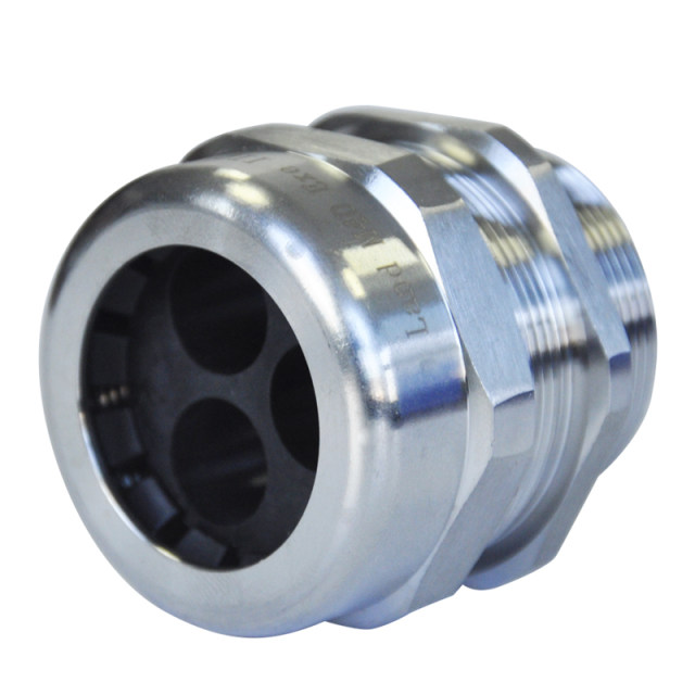 Lanjiang three-hole stainless steel cable waterproof gran head