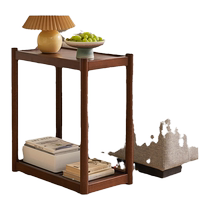 Confort de la maison Plusieurs coins mobiles Plusieurs tables de thé Sofa Side Table Solid Wood Small Family Type Side Cabinet Side Cabinet Living-room Flower Racks