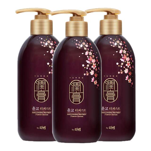 Ruiyan moisturizing shampoo 400ml*3 in one shampoo and conditioner