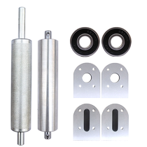 Accessoires de ligne dassemblage de convoyeur 4080 ensemble complet de tête de rouleau de puissance de bande transporteuse et rouleau de transmission de queue