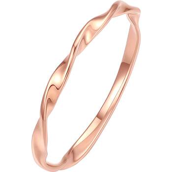 Saturday blessing 18k gold water ripple ring fresh