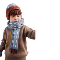 KK Shuzhizhi planet hat childrens hat for boys and girls baby autumn and winter knitted wool ear protection 2023 new style 1180