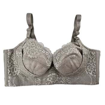 Jiamaner Artistry Underwear Generation Bronze Fat Circulation Device Lace Edge Thin Cup Accessory Breast Adjustment Bra