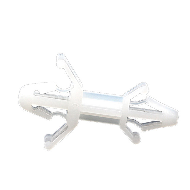 Nylon plastic double snap-on express installation isolation column