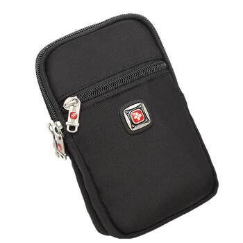 Swiss army knife large screen mobile bag wearing a belt band bag