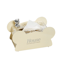 High-end tissue box for living room high-end light luxury style home creative paper towel box coffee table storage box napkin box