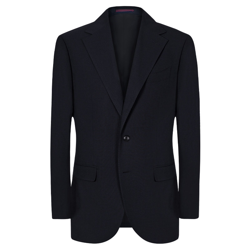 Machine washable, no-iron commuter business suit wool