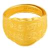 Laomiao gold baby ring, pure gold ring, one-month-old newborn birthday gift for infants and young children