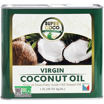 (Importations) Huile de coco philippin Huile de noix de coco Huile de coco Colococonut Huile de coco Huile de coco 1 5L