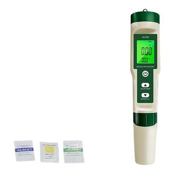 Ten-in-one water quality detector ph/tds/ec/salinity/s.g/orp/hydrogen h2/resistivity/detection pen