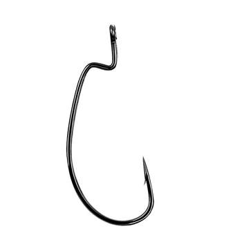 crank hook 50 Luya fish hooks, sea fishing Spanish mackerel loose hook, Texas inverted fishing group special No. 4, No. 2 black pit big thing