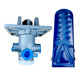 Loader brake pump air brake valve