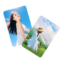 Self-printed small cards with pictures customized anime star idol cards pearlescent laser single and double-sided hard cards unlimited styles