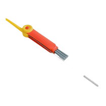 Straw brush cleaning brush extended bottle cleaning brush baby water cup brush fine three-in-one cup lid cleaning artifact thick