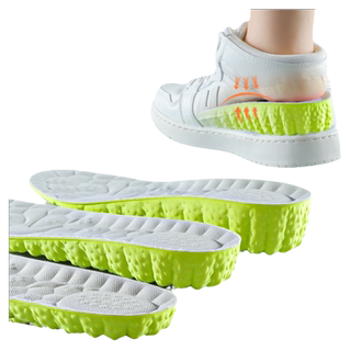 4D云感内增高鞋垫隐形全垫男女超软踩屎感与运动减震不累脚增高垫