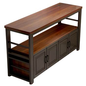 Kitchen rack floor-standing multi-layer microwave