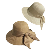 Casual Internet celebrity hat womens spring and summer fashion versatile straw hat outdoor beach sun protection sun hat new fisherman hat