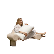 水星家纺澳洲羊毛枕头可调节抗菌枕芯成人单人枕家用床上用品