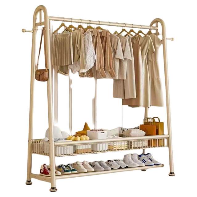 Bedroom, household room clothes hanger easy to move storage