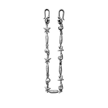 Tecninegroup red star missile skull pants chain