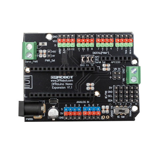 DFRobot DFRduino Nano Sensor Expansion Board Arduino Compatible ...