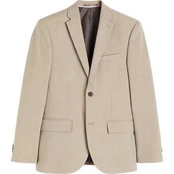 HM men's suit summer slim version single-breasted narrow flat lapel suit jacket 1186284