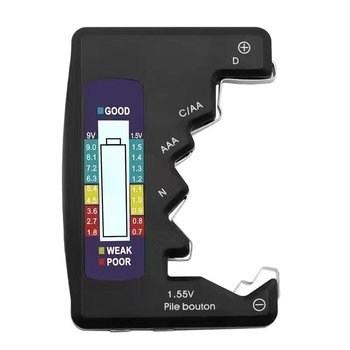 No. 1257 dry battery capacity detector shows battery voltage capacity tester electrical tester 1.259v universal