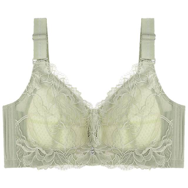 Fenten summer thin large size full cup women's underwear