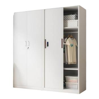0 formaldehyde iron children's wardrobe with lock print storage