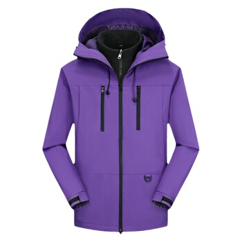 Huili purple charge jacket for men in spring and autumn