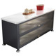 Extra thick vegetable storage cabinet