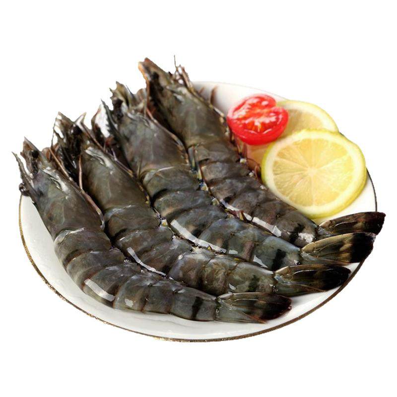 Zhoushan Black Tiger Shrimp Fresh Extra Large Shrimp Live Frozen Fresh Tiger Shrimp Chilled Prawn Fresh Sea Shrimp Frozen Seafood