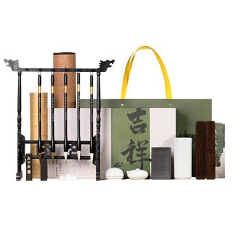 New chinese style study gift box shanlianhu pen beginner set