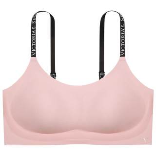 维密田曦薇同款果冻条字母肩带内衣背心式运动软支撑可外穿文胸女