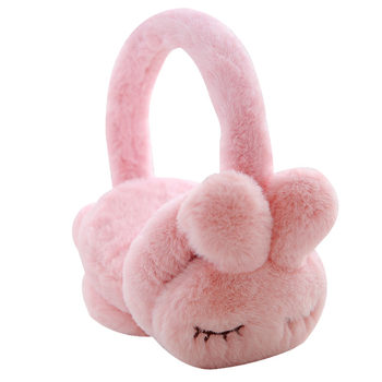 Children's cute cartoon earmuffs girls' ear bags