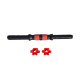 Universal pair of extended 50cm accessory dumbbell bars