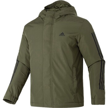 adidas Adidas Summer Men's Cotton Jacket ເສື້ອກິລາທີ່ອົບອຸ່ນ Hooded ເສື້ອກັນລົມກັນລົມຫນາ IP2535