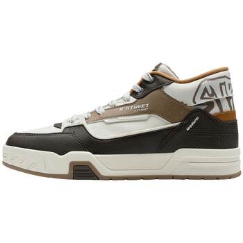 Xtep tianji sneakers 2025 winter new versatile and comfortable men's shoes trendy casual shoes leather warm sports shoes